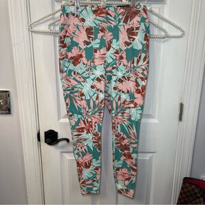 Ocean + Coast Floral Palm Women's Leggings